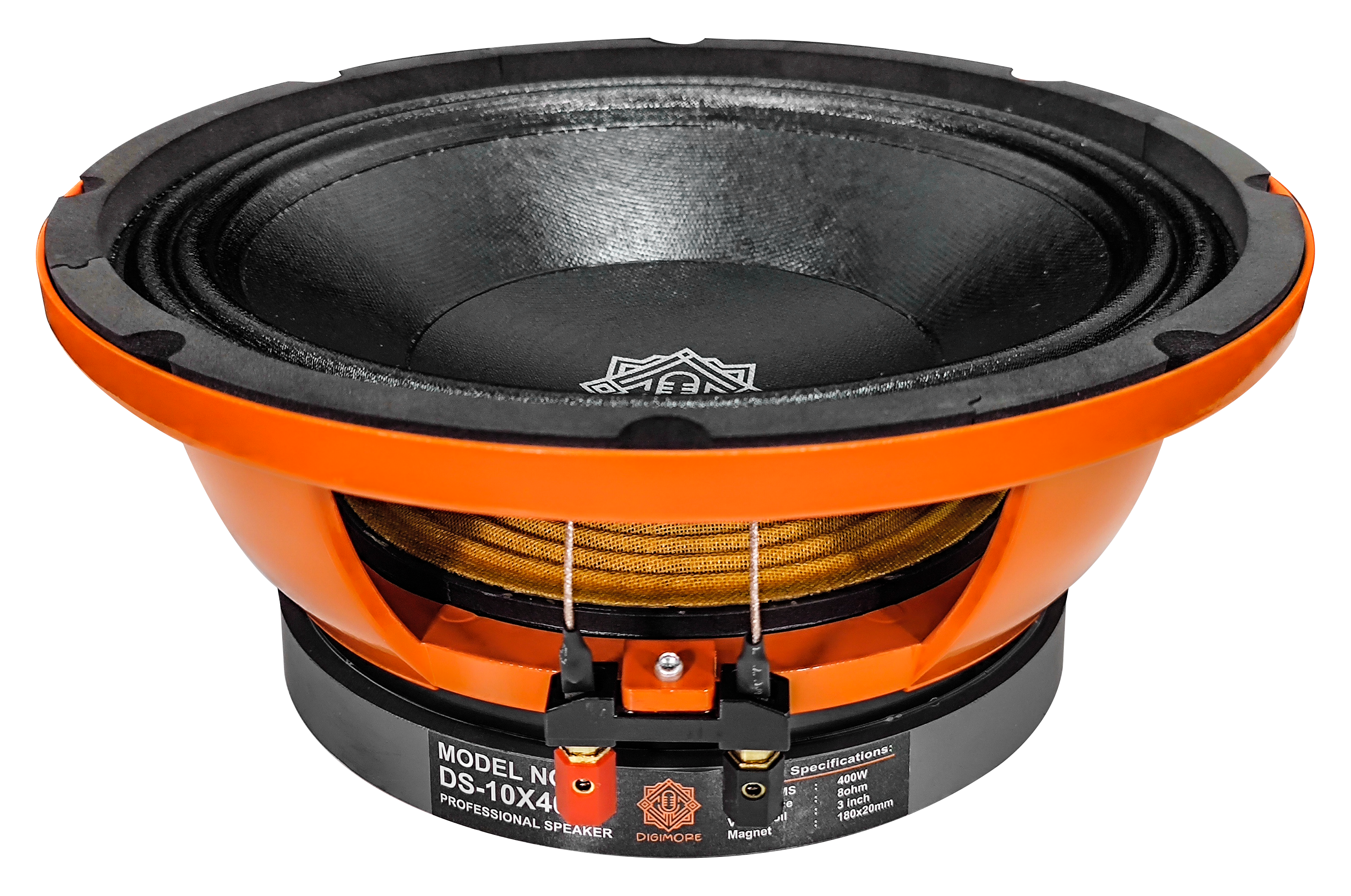 Digimore | DS-10X400S | 400W | 10 inch | 3 inch Voice Coil | Mid Range Speaker