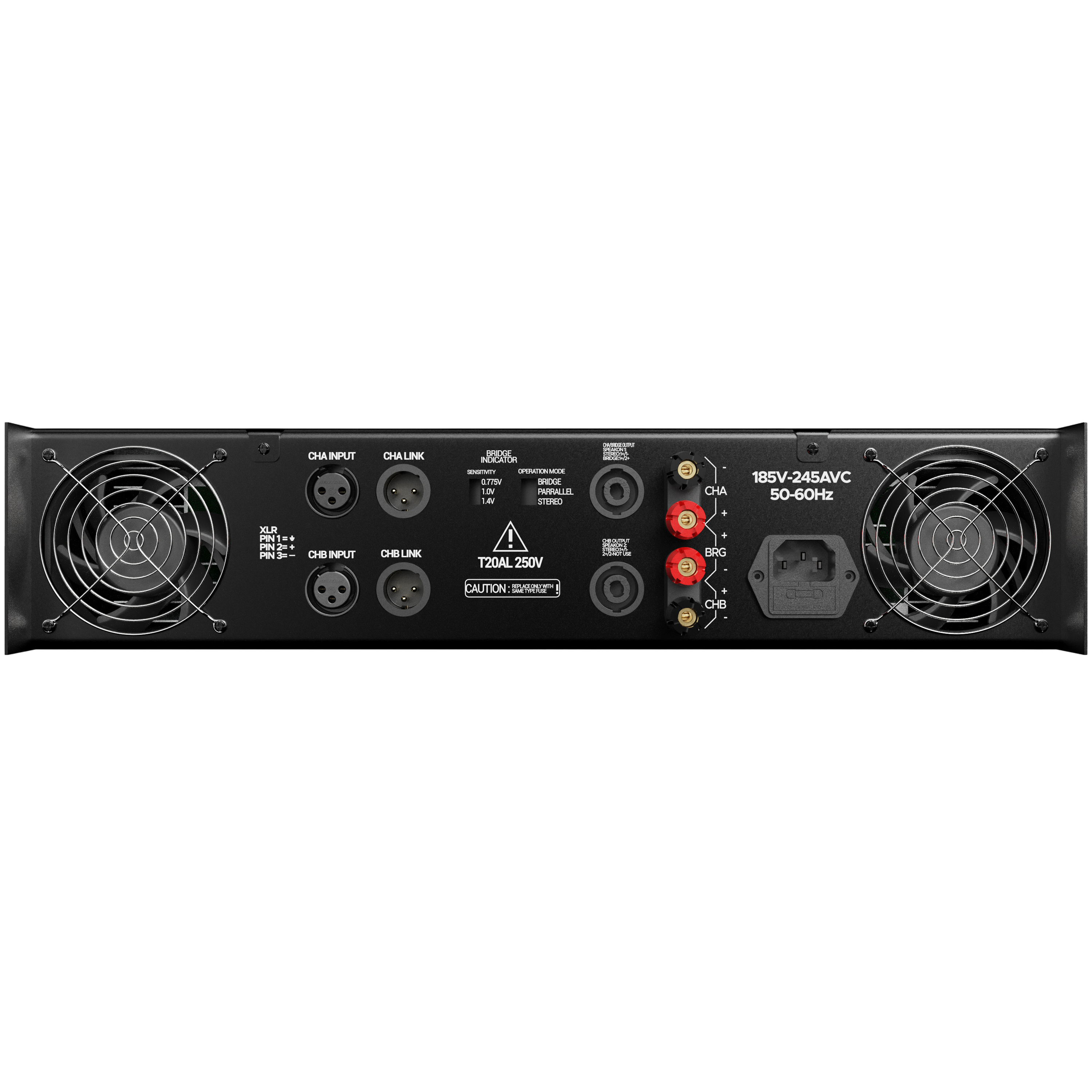 DIGIMORE D-25A 2800W Class-H Amplifier (2-Channel)
