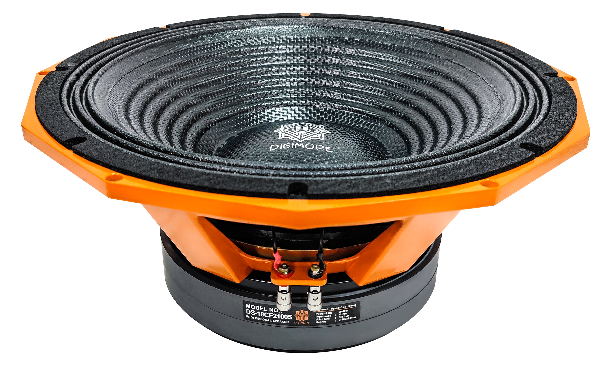 Digimore | DS-18CF2100S | 18” Woofer | 2100W RMS | 4200W Max Power | 8Ω | Pro Audio Speaker