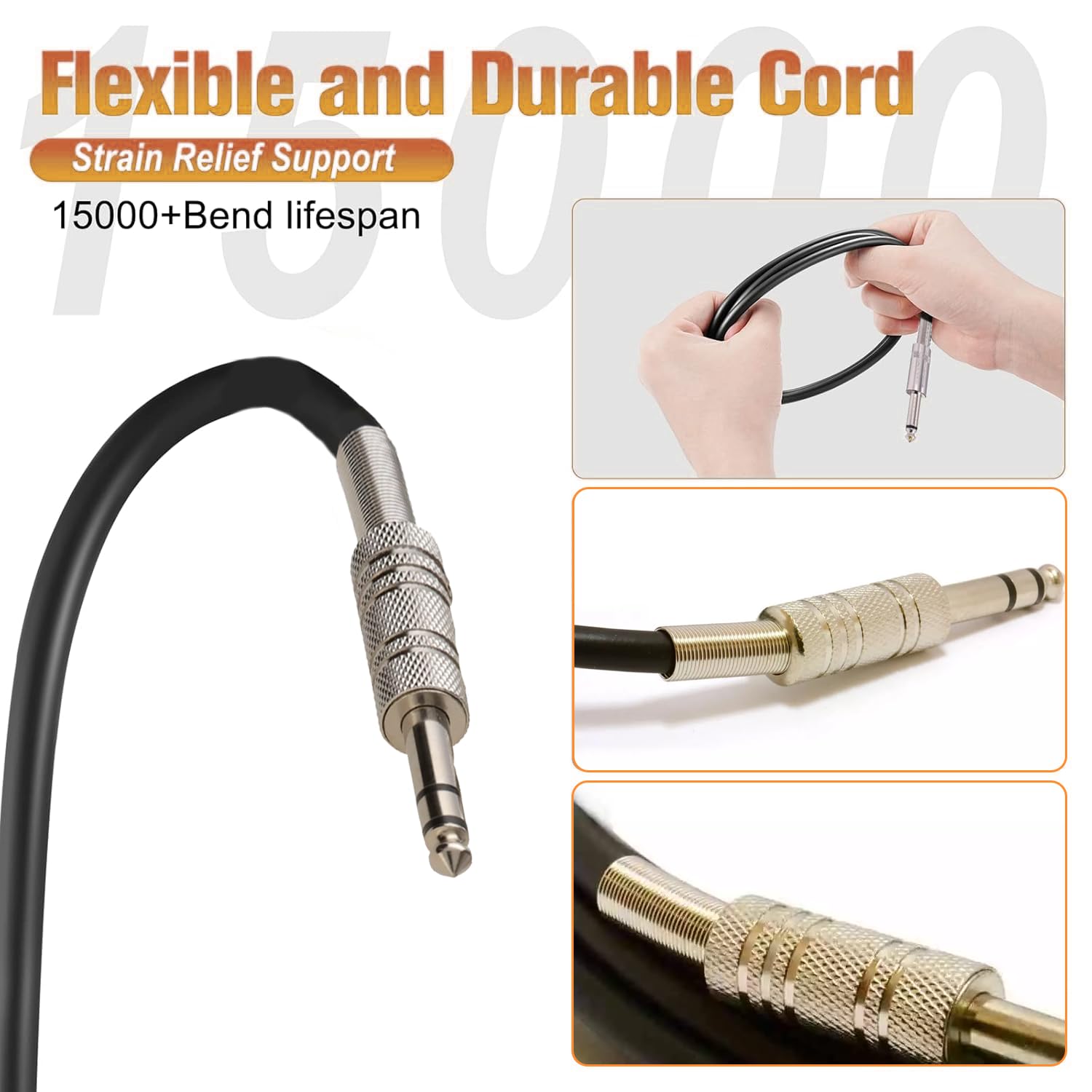 DIGIMORE Super-Cardioid Dynamic Microphone | Durable Metal Body | XLR to 6.35mm 20ft Cable with Mic Holder | Ideal for Vocals, Singing, Live Performance & Public Gatherings (D-1090)