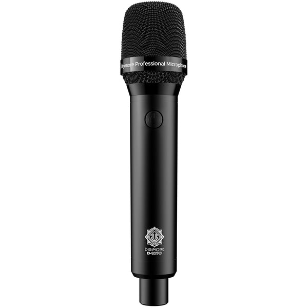 DIGIMORE Professional XLR Dynamic Microphone | Cardioid Pickup | Neodymium Capsule | 20ft XLR Cable & Mic Holder | Ideal for Singing, Recording, DJ & Live Performances (D-1070)