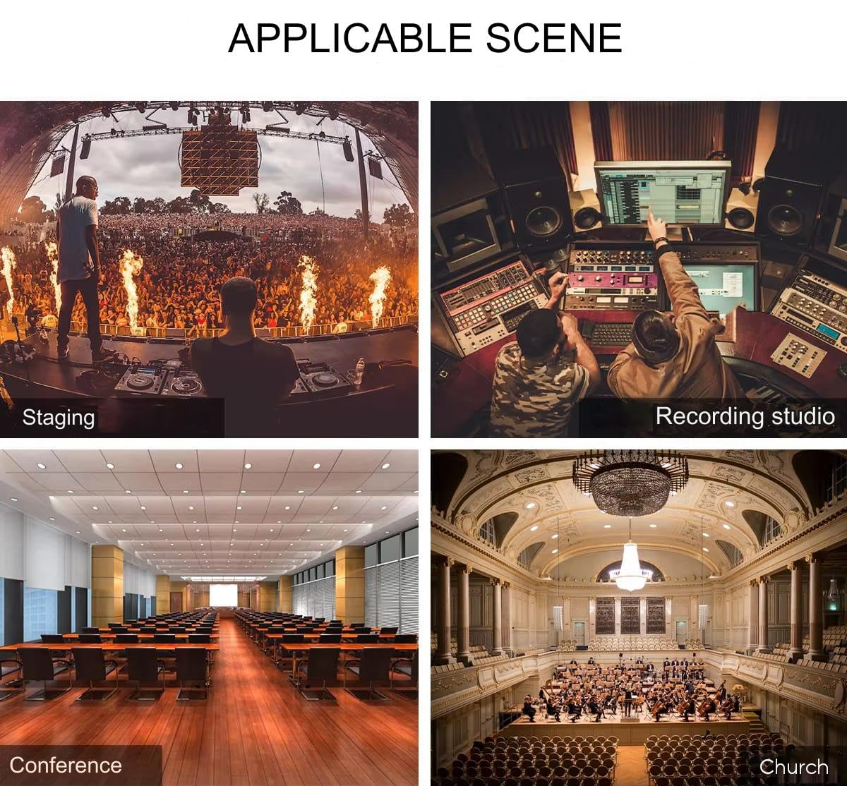 DIGIMORE Professional 8 Channel Mixer | 8 XLR + 6.35MM Input Ports | USB MP3 & BT Support | 48V Phantom Power | Delay & Repeat FX | Stereo Output | Stereo Control Room, Headphone, Aux, EFF Outs D-265