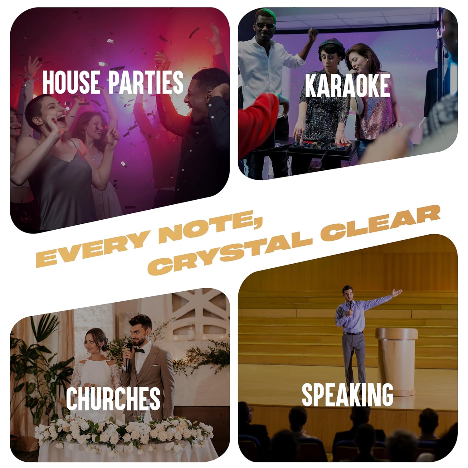 DIGIMORE Professional XLR Dynamic Microphone | Cardioid Pickup | for Vocals, Professional Studio & Live Performance (D-1030)