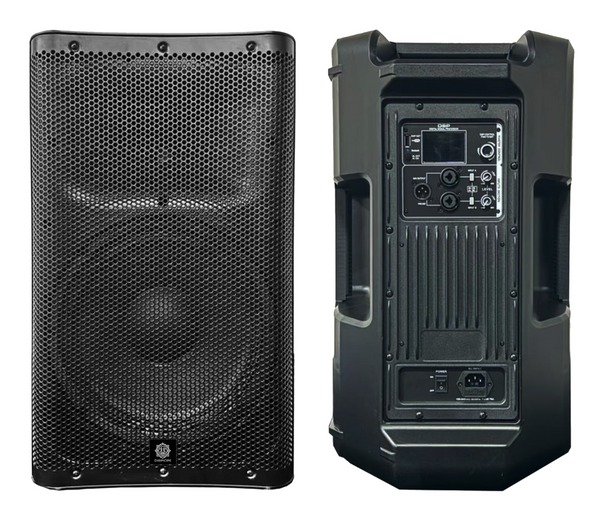 DIGIMORE Active PA Speaker | 700W RMS | 2800W Peak Power | 2" Woofer | DSP Presets | Class D Amplifier | XLR Combo Inputs | for DJs, Live Performances, Events, and Stage Applications (D-1205)
