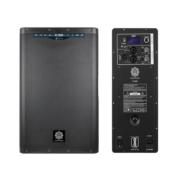 Digimore | D-1504 | 700W RMS | 2-Way Active Speaker | Class D