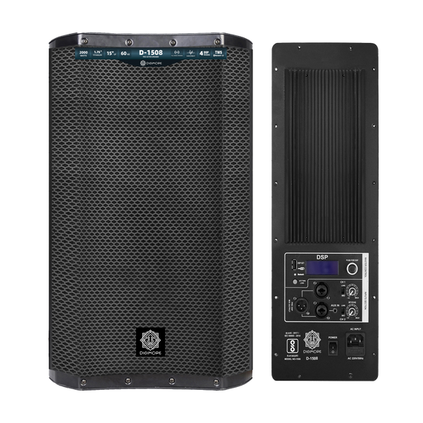Digimore | D-1508 | 500W RMS | 2-Way Active Speaker | Class H