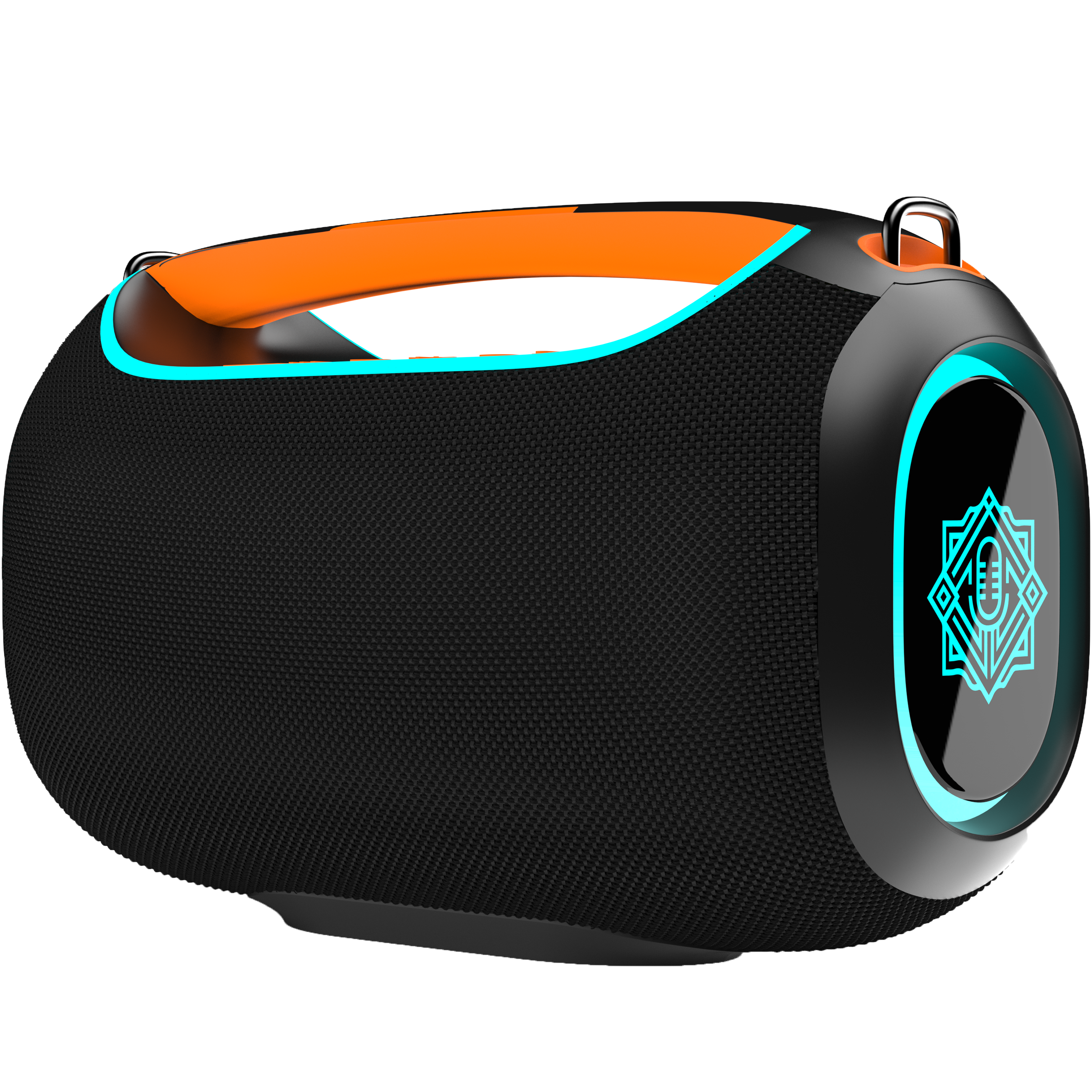 DIGIMORE 120W Boombox Speaker with Wireless Mic | Dual 6.5" Deep Bass Drivers, AI Sound Boost, RGB Lights, BT 5.4, TWS, Water-Resistant, 5H Battery | Ideal for Parties, Karaoke & Gatherings (D-1332)