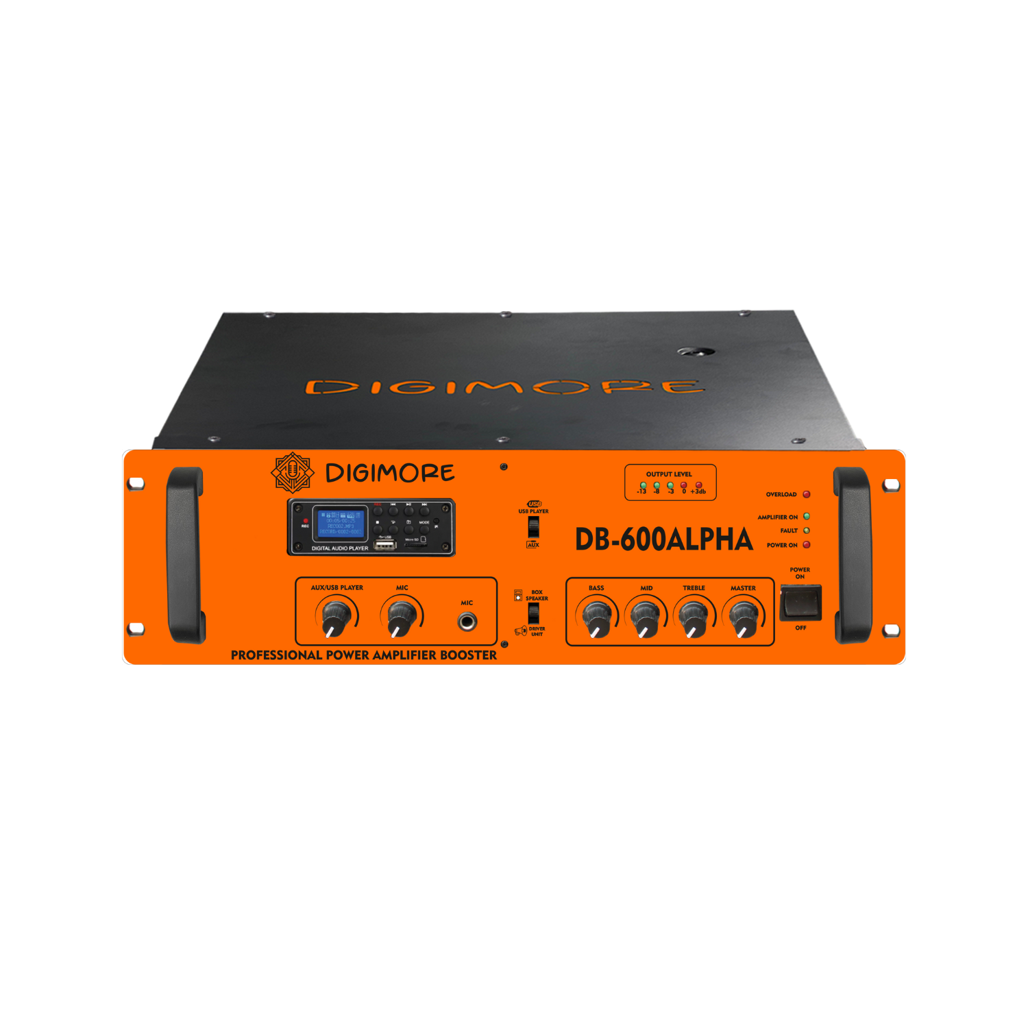 DIGIMORE DB-600ALPHA 700W Professional Amplifier (2-Channel)