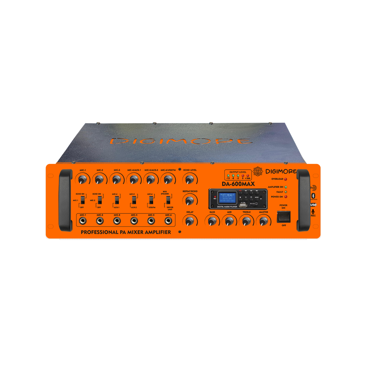 DIGIMORE DA-600MAX 700W Professional Amplifier (2-Channel)