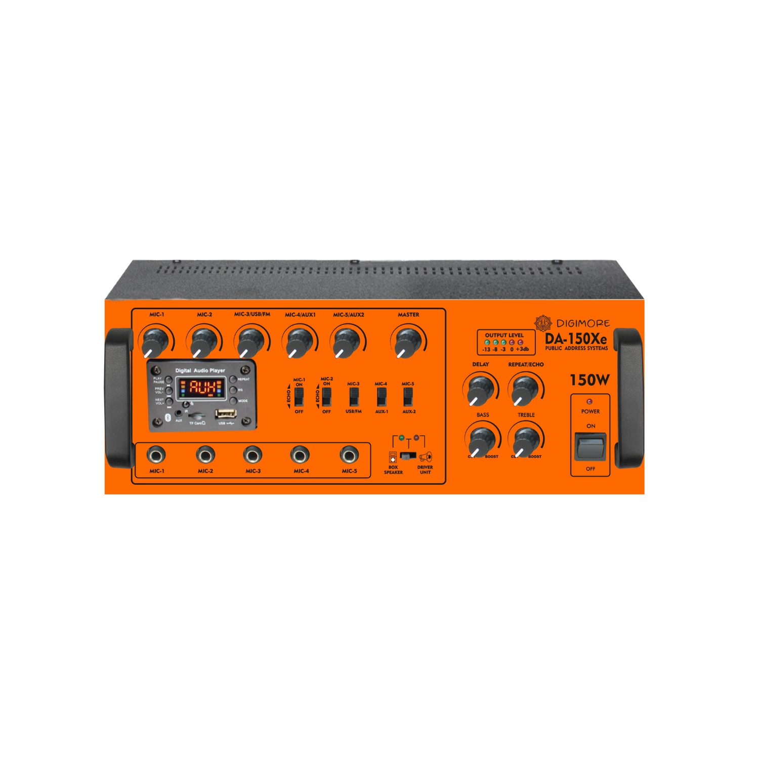 DIGIMORE DA-150Xe 160W Professional Amplifier (2-Channel)