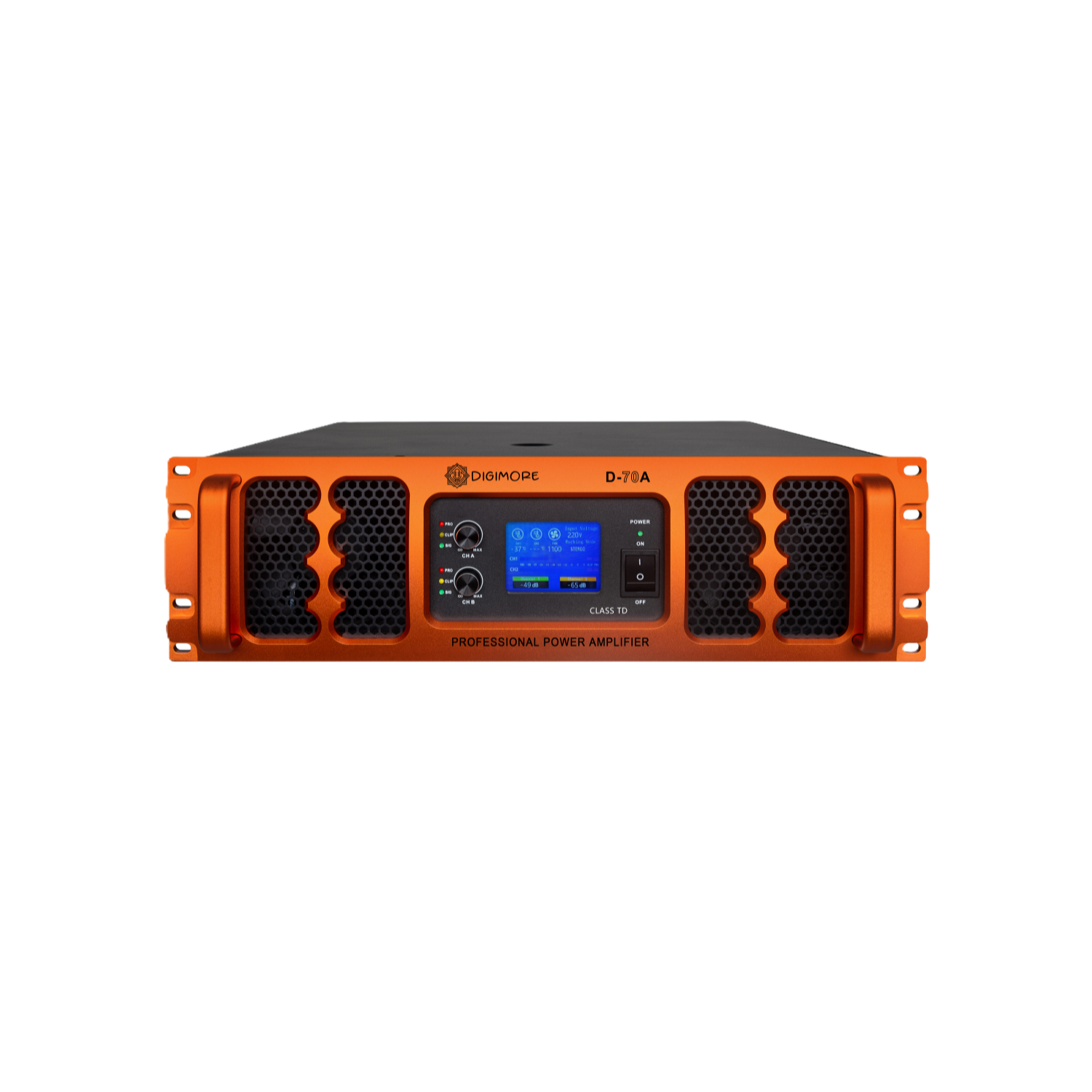 DIGIMORE D-70A 6800W Class-TD Amplifier (2-Channel)